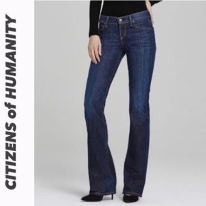 🎄Citizens of Humanity Kelly #001 Low Waist Bootcut Stretch Jeans Dark
